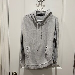 Gray Hooded Sweatshirt